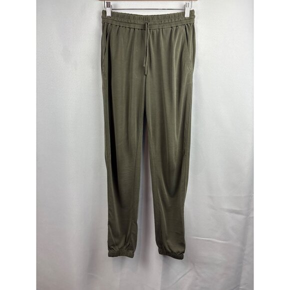 Women’s XS Vince Army Green Joggers with Front & Back Pockets - Picture 1 of 6
